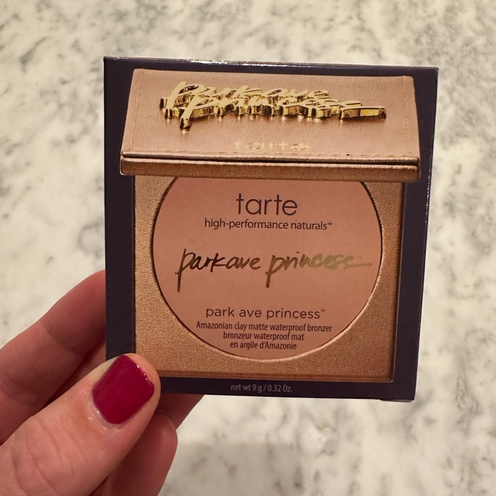 New Tarte Amazonian clay waterproof bronzer Park Ave Princess